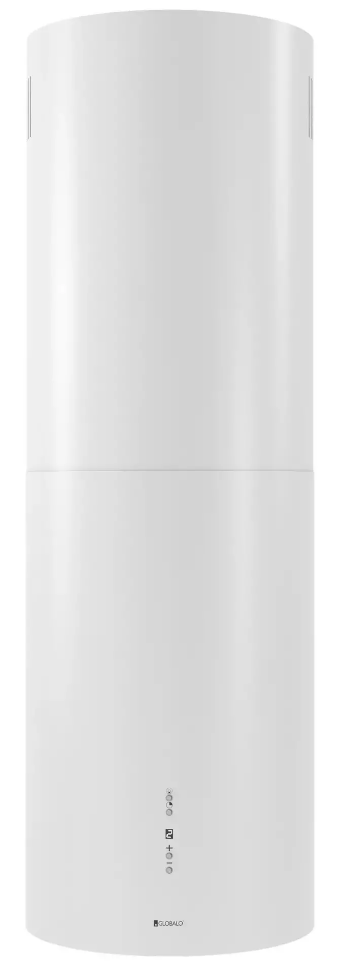 Okap Globalo Cylindro Isola 39.7 Biały