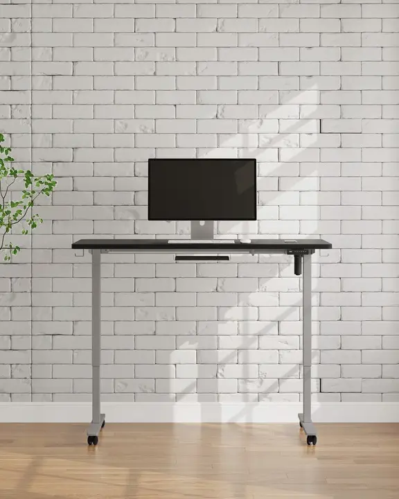 фото Геймерський ігровий стіл Black Point Ibuki 160 Gray