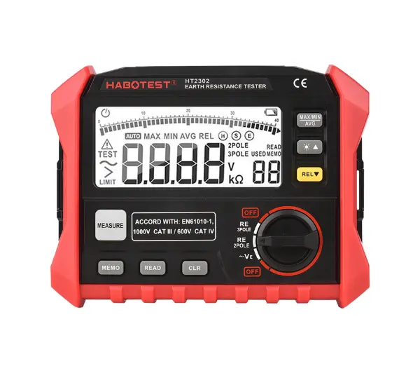 Miernik rezystancji uziemienia HABOTEST HT2302