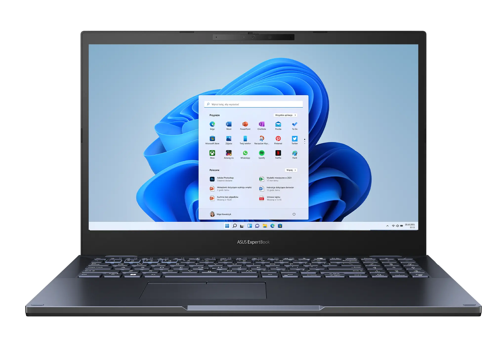 Laptop ASUS ExpertBook B2 B2502CBA-BQ0332X 15,6" i5-1240P 16GB RAM 512GB Dysk SSD Win11 Pro Czarny