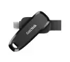 PenDrive SanDisk Phone Drive 256GB USB 3.2 Typ C / USB 3.2 Czarny