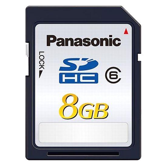 Panasonic RP-SDQ08GE SDHC Class 6 8GB