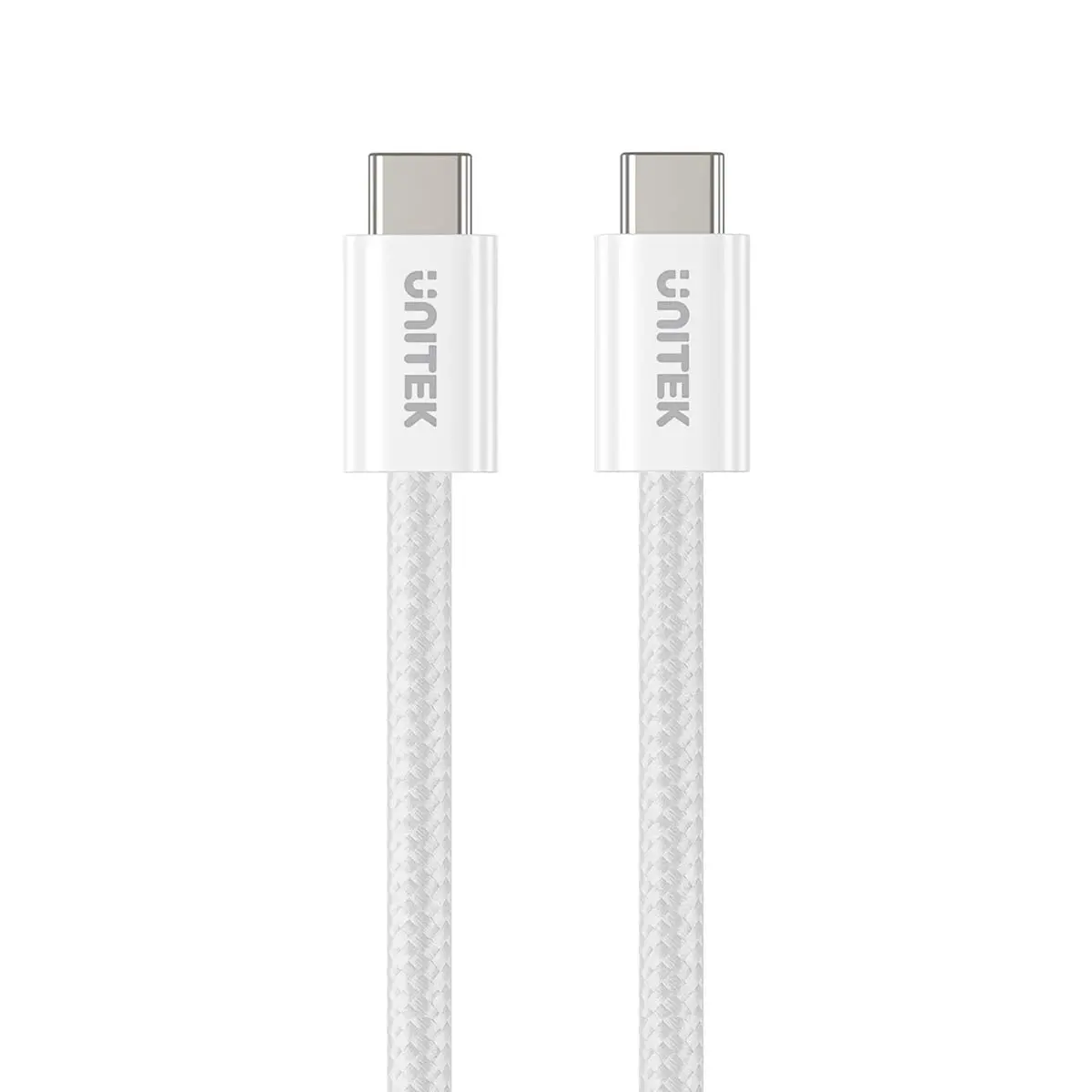 Kabel Unitek USB-C do USB-C PD 100W 1m Biały