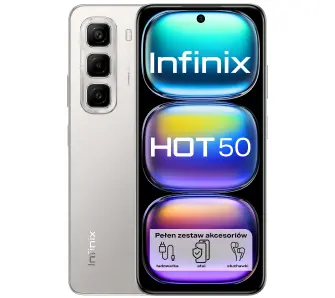 Smartfon Infinix Hot 50 8/128GB 6,78" 120Hz 50Mpix Szary