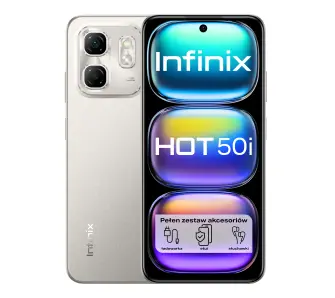 Smartfon Infinix Hot 50i 4/128GB 6,7" 120Hz 48Mpix Szary