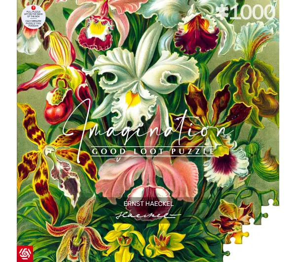 Good Loot Ernst Haeckel Orchidea / Orchid Imagination Puzzle 1000 elementów