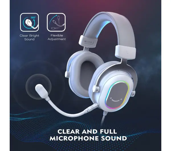 Fifine AmpliGame H6P Nauszne Różowy