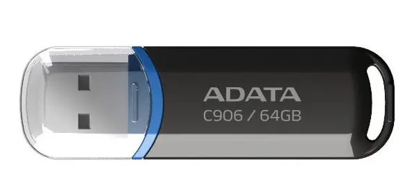 PenDrive Adata C906 64GB USB 2.0 Czarny