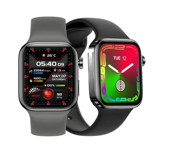 Yaxo TAMPA Funkcje AI Titanium 46mm GPS Srebrny