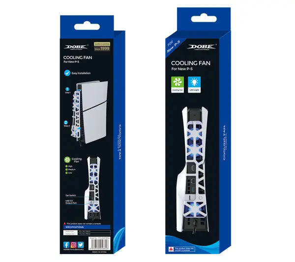 Dobe TP5-3538 Wentylator chłodzący do PS5
