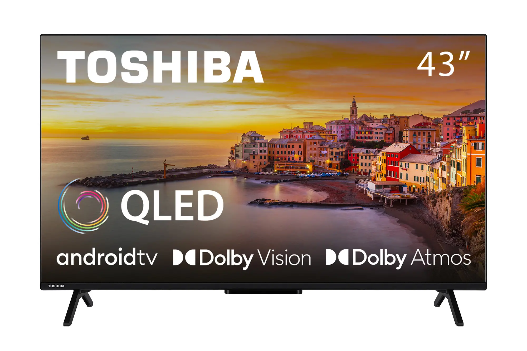 Telewizor Toshiba 43QA2363DG 43" QLED 4K Android TV Dolby Vision Dolby Atmos HDMI 2.1 DVB-T2