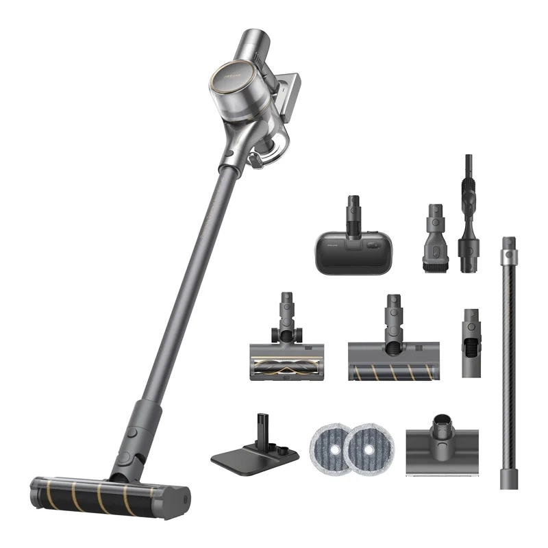 Odkurzacz bezprzewodowy Dreame R20 Aqua 90min Funkcja mycia Wymienny akumulator Mini elektroszczotka