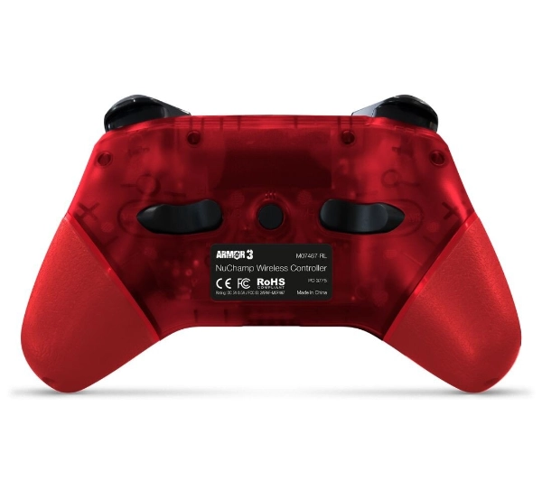 Armor3 NuChamp Wireless Game Controller LED do Nintendo Switch Bezprzewodowy Czerwony