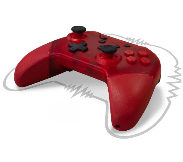 Armor3 NuChamp Wireless Game Controller LED do Nintendo Switch Bezprzewodowy Czerwony