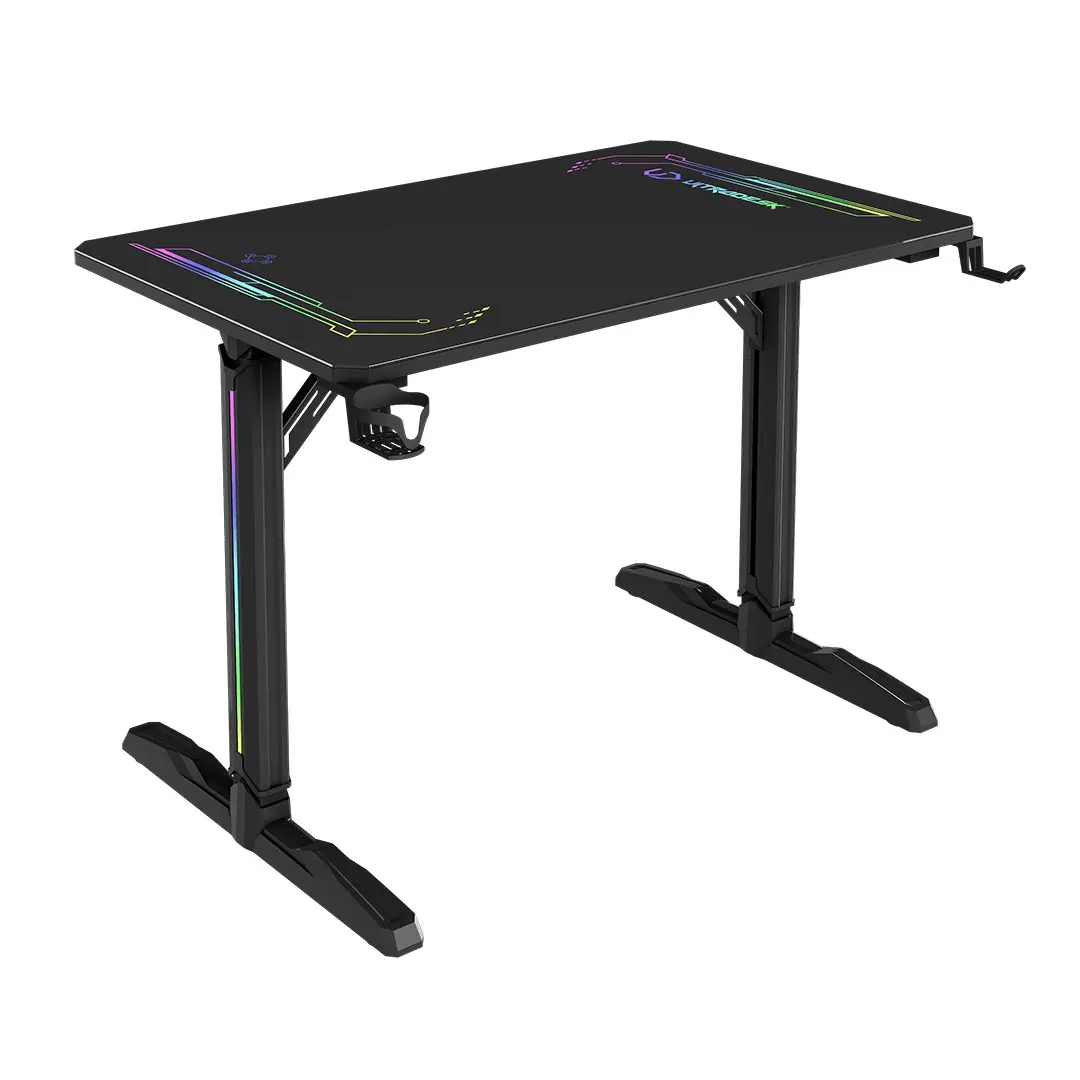 фото Геймерський ігровий стіл Ultradesk Freeze V2 Black