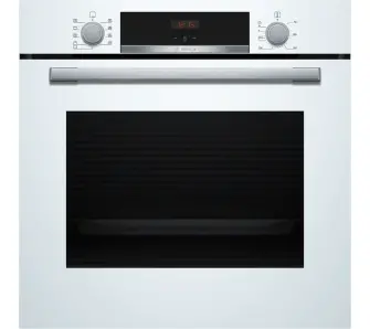Piekarnik elektryczny Bosch Serie 4 HBA534BW3 Termoobieg Biały