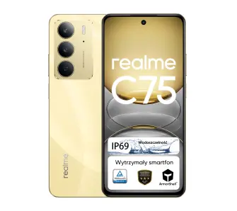 Smartfon realme C75 8/256GB 6,7" 90Hz 50Mpix Złoty