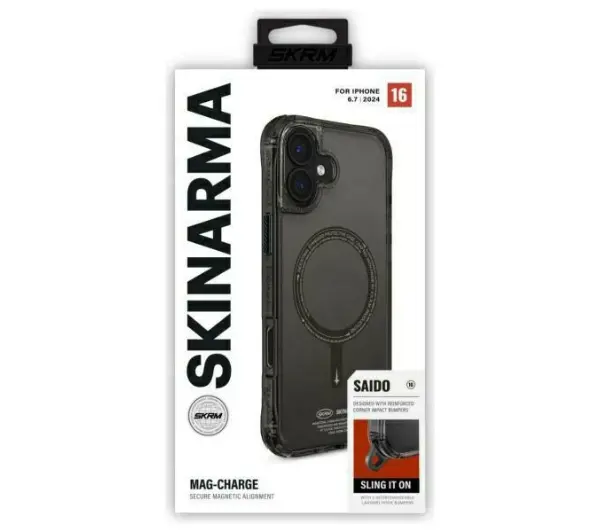 Skinarma Magnetic Charging do iPhone 16 Plus Czarny