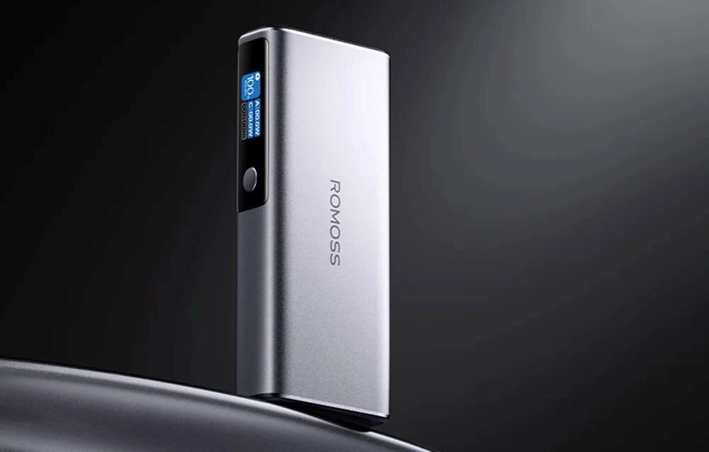 фото Зовнішній акумулятор (павербанк) Romoss 20000mAh 130W Silver (PPU20)
