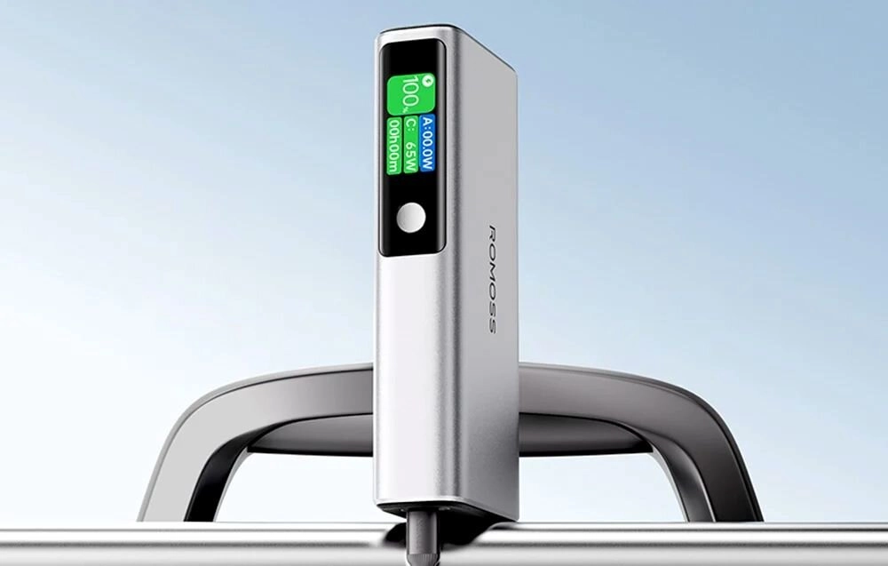 фото Зовнішній акумулятор (павербанк) Romoss 20000mAh 130W Silver (PPU20)