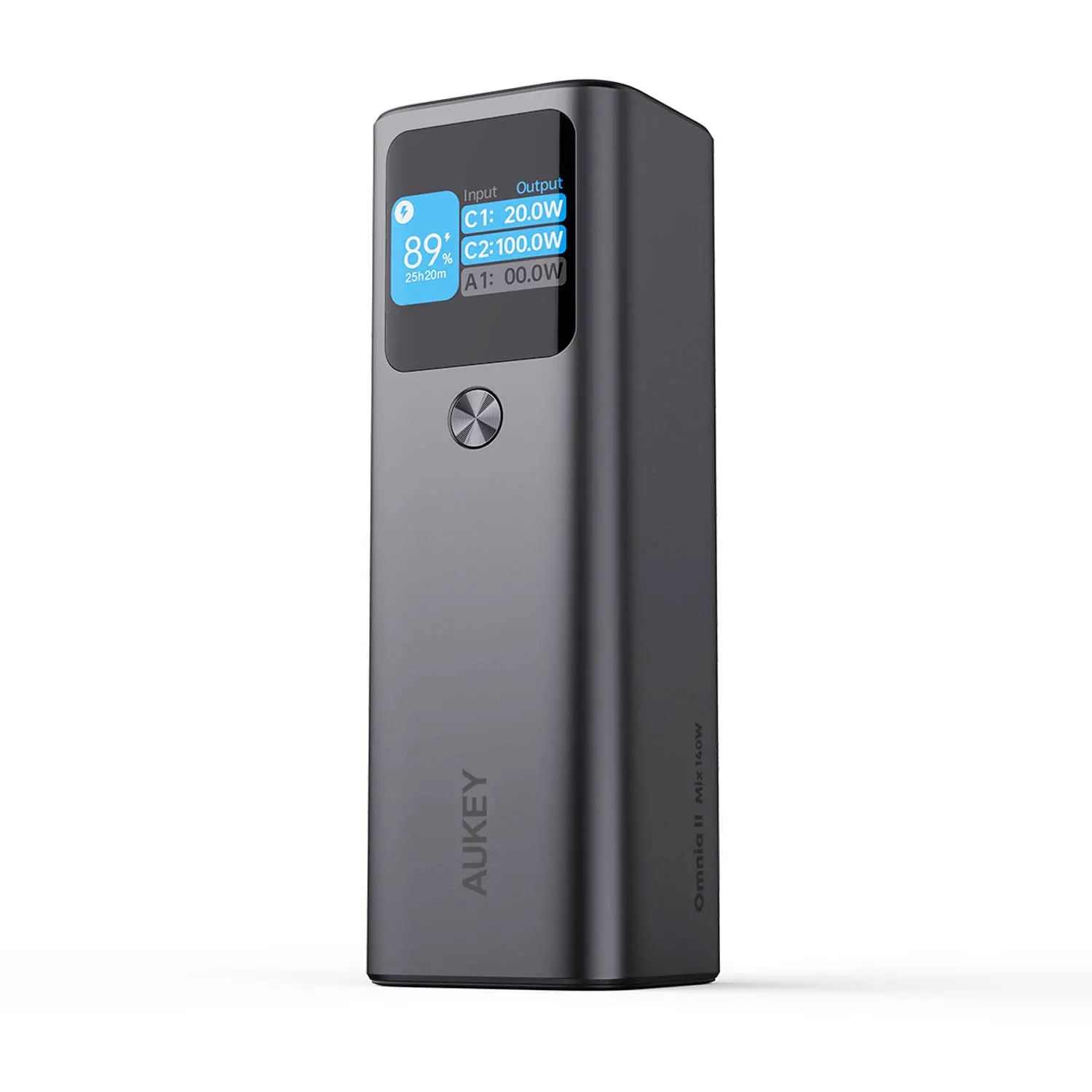 фото Зовнішній акумулятор (павербанк) Aukey 27600mAh 140W Black (PB-Y45)