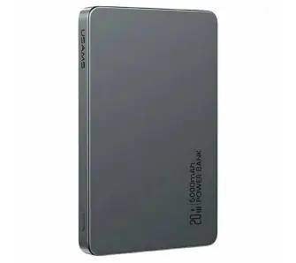 Powerbank USAMS 5KCD23101 Indukcyjny 5000mAh 20W PD Fast Charge CY Series