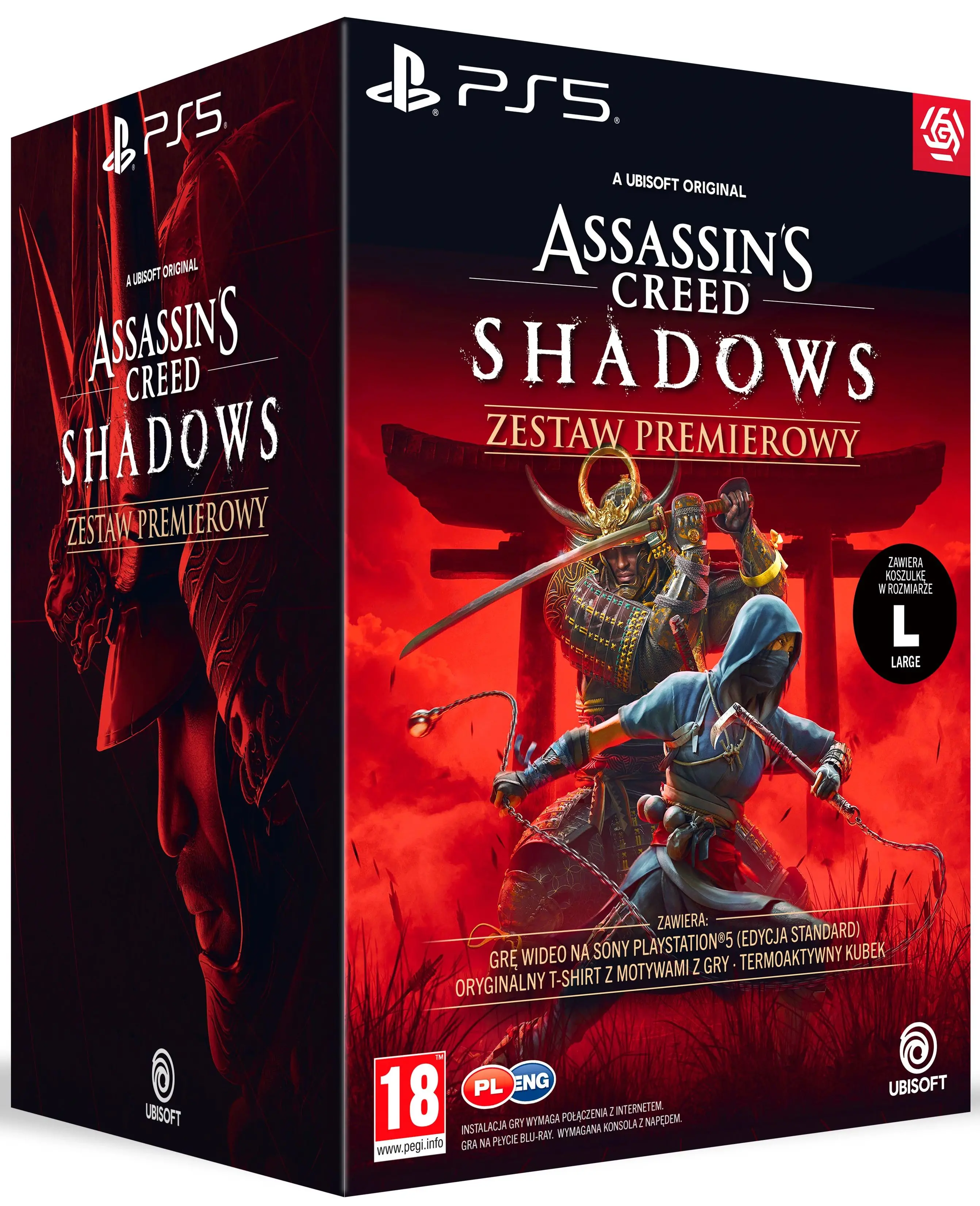 Assassin’s Creed Shadows Zestaw Premierowy L Gra na PS5