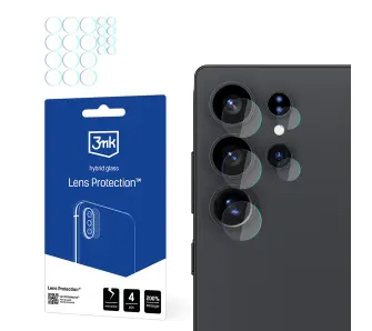 Szkło hybrydowe 3mk Lens Protection do Samsung Galaxy S25 Ultra