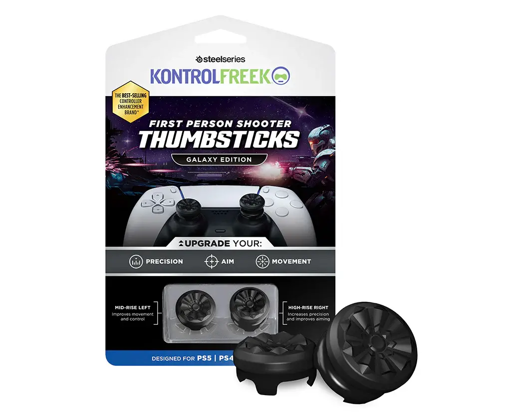 Nakładka SteelSeries Kontrolfreek 6200-PS5 First Person Shooter Galaxy Edition
