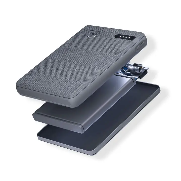 Powerbank 3mk Pocket 5000mAh 12W USB-C Szary