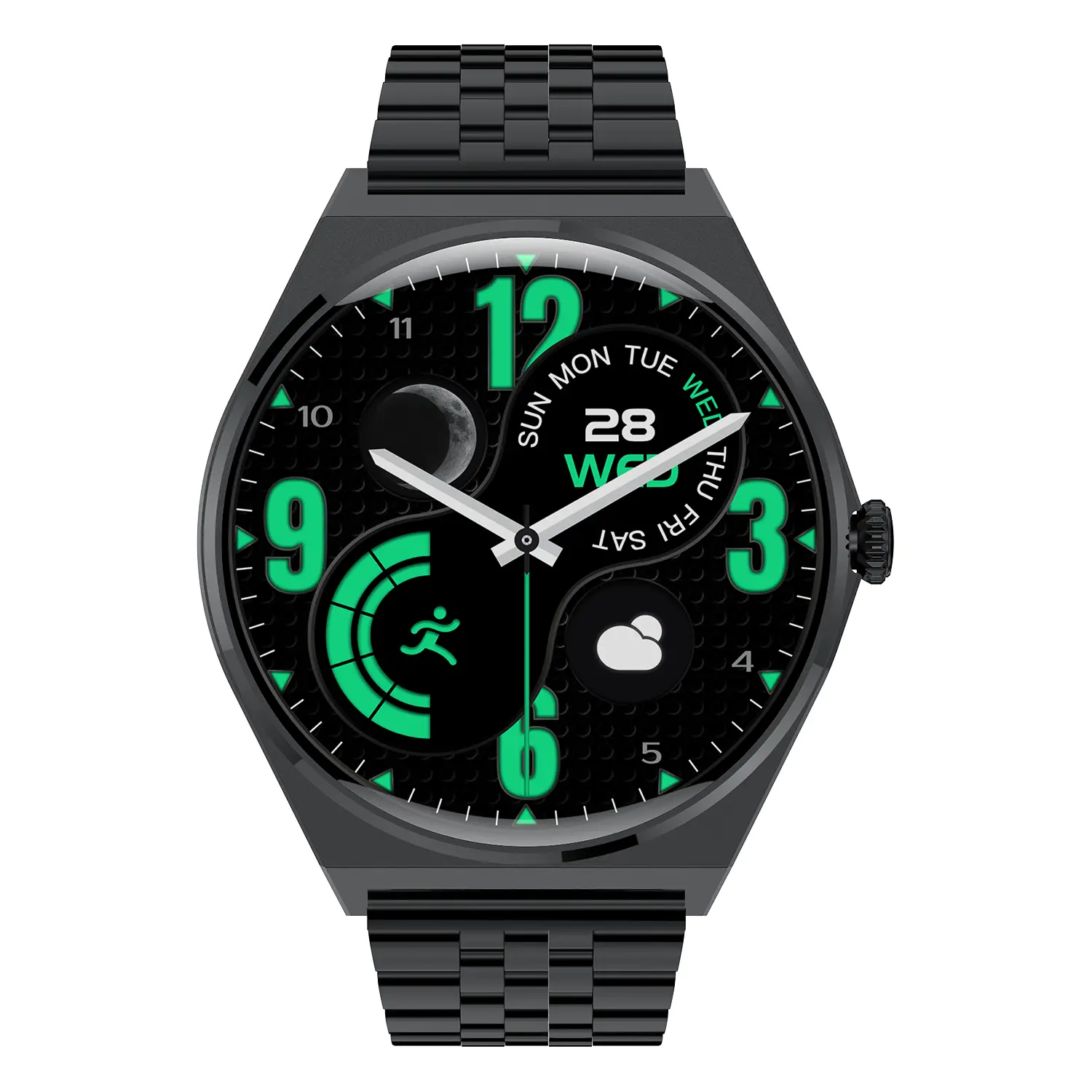 фото Смарт-годинник Maxcom Ecowatch 5 Black