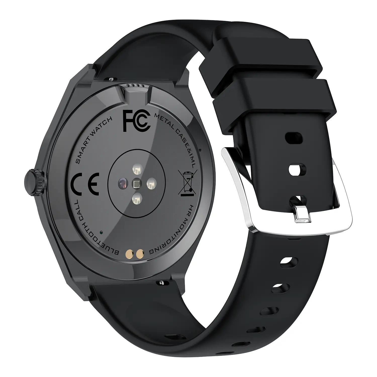 фото Смарт-годинник Maxcom Ecowatch 5 Black