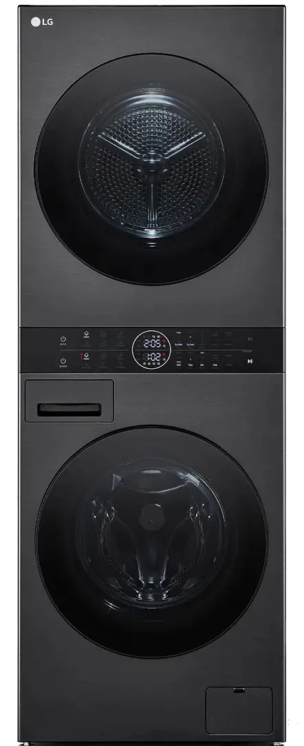 Zestaw LG WashTower WT1210BBF 66cm 12kg/10kg Zdalne sterowanie