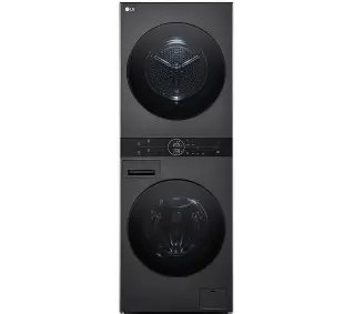 LG WashTower WT1210BBF 66cm 12kg/10kg Zdalne sterowanie - Kup na Raty - RRSO 0%