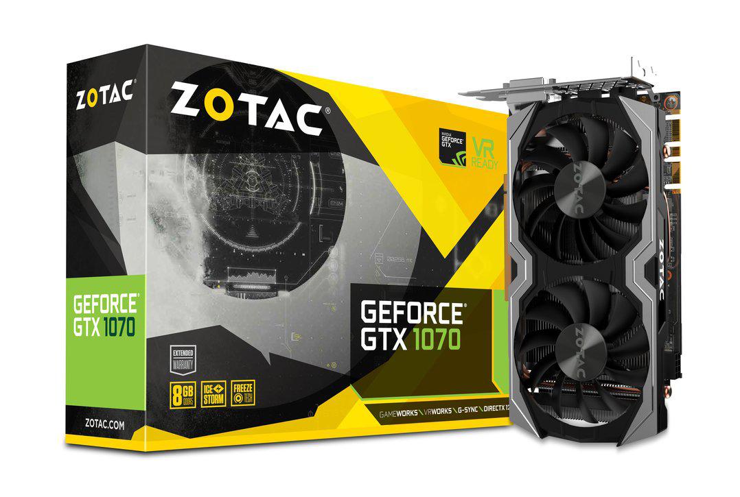 Zotac GeForce GTX 1070 Mini 8GB GDDR5 256bit