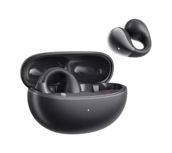 Słuchawki bezprzewodowe QCY Crossky Clip C30 Konstrukcja klipsa Przewodnictwo powietrzne Bluetooth 5.4 Czarny