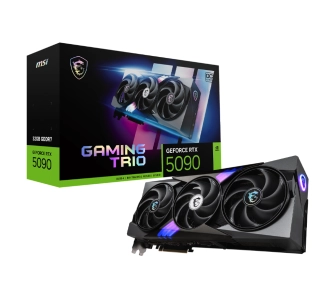 Karta graficzna MSI GeForce RTX 5090 Gaming Trio OC 32GB GDDR7 512bit DLSS 4