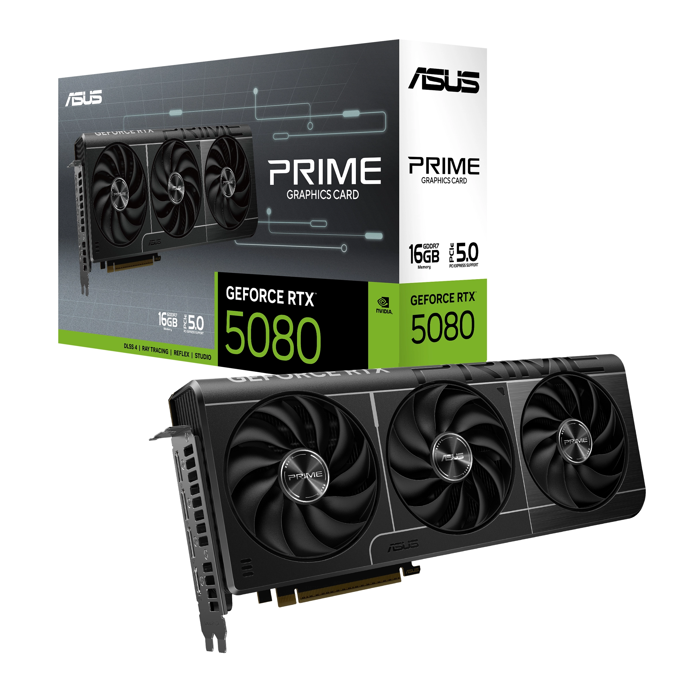 Karta graficzna ASUS Prime GeForce RTX 5080 16GB GDDR7 256bit DLSS 4