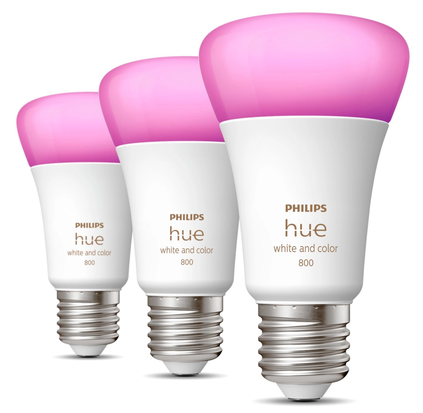 Żarówka LED Philips Hue White and Color Ambiance E27 800lm 3szt.