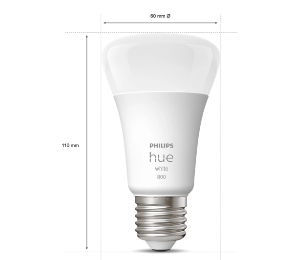 Philips Hue White E27 800lm 3szt.