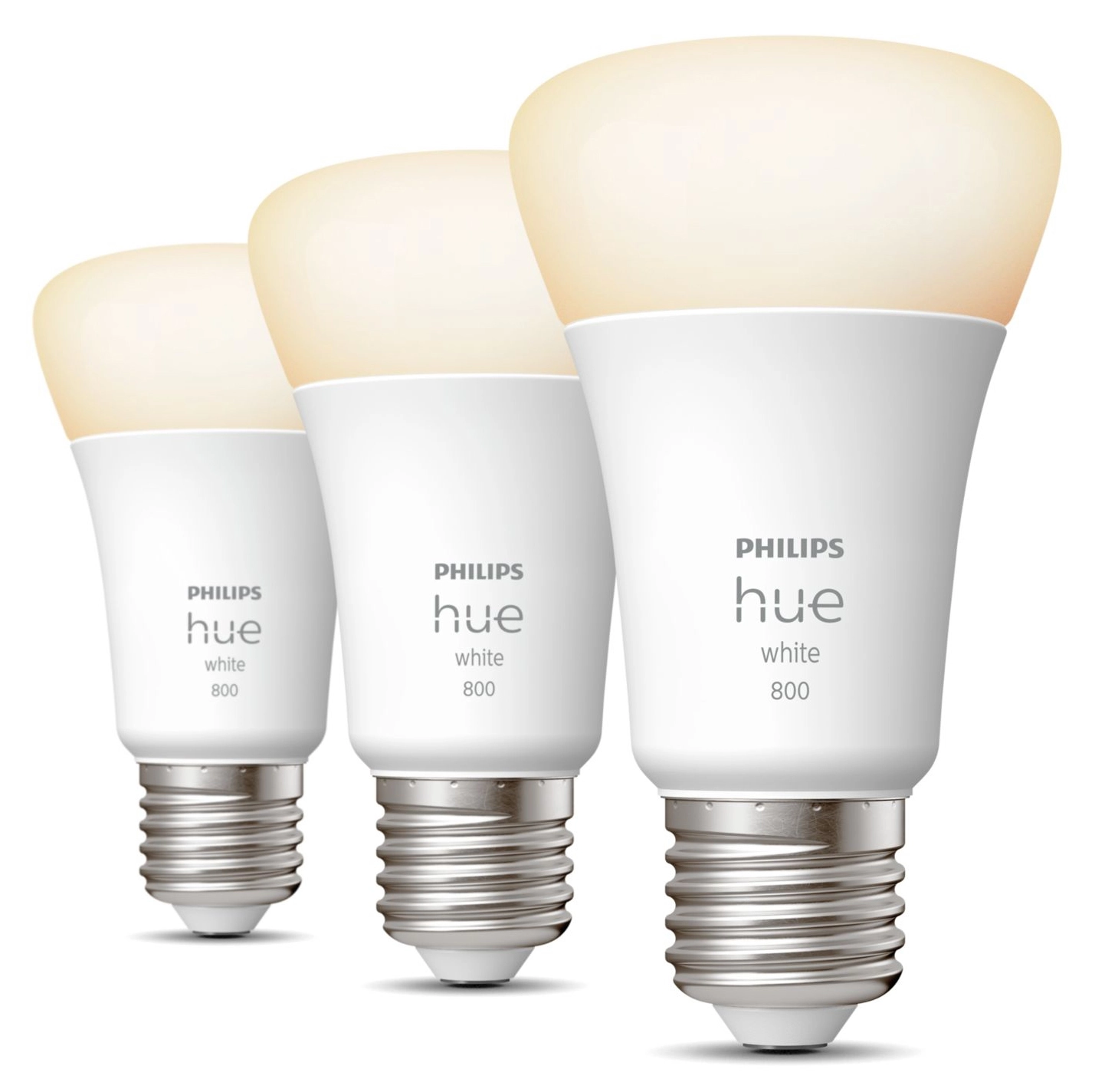 Żarówka LED Philips Hue White E27 800lm 3szt.