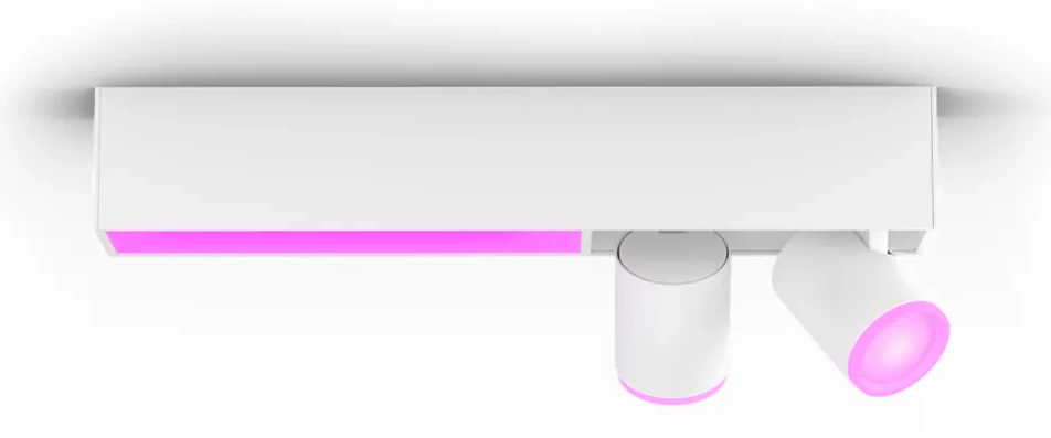 Oświetlenie punktowe Philips Hue White and Color Ambiance Centris 2 Biały
