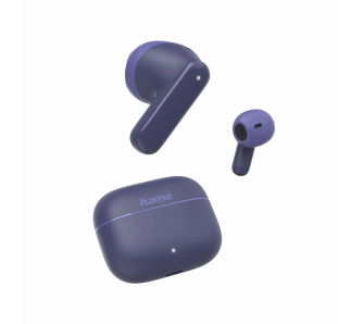 Słuchawki bezprzewodowe Hama TWS Freedom Light II Douszne Bluetooth 5.3 Niebieski