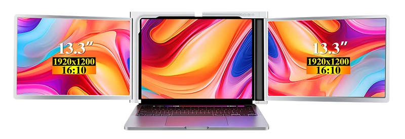 Monitor Extralink Smart Life S350 2-Screen 13,3" Full HD IPS 60Hz do laptopa 13,3" do 17,3"