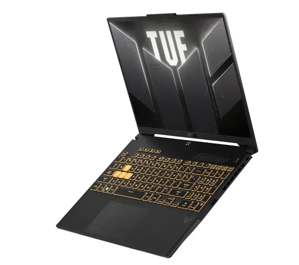 ASUS TUF Gaming F16 2024 FX607VU-I5165W 16" 144Hz Core 5 210H 16GB RAM 512GB Dysk SSD RTX4050 Win11 Szary Funkcje AI - Kup na Raty - RRSO 0%