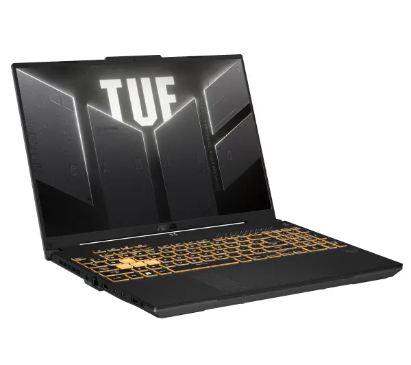 ASUS TUF Gaming F16 2024 FX607VU-I5165W 16" 144Hz Core 5 210H 16GB RAM 512GB Dysk SSD RTX4050 Win11 Szary Funkcje AI - Kup na Raty - RRSO 0%