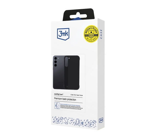 3mk Just20g Matt Case do Galaxy S23 Czarny