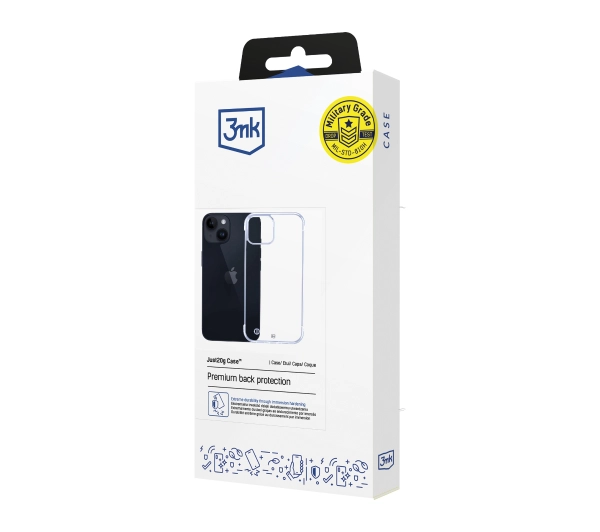 3mk Just20g Clear Case do iPhone 13