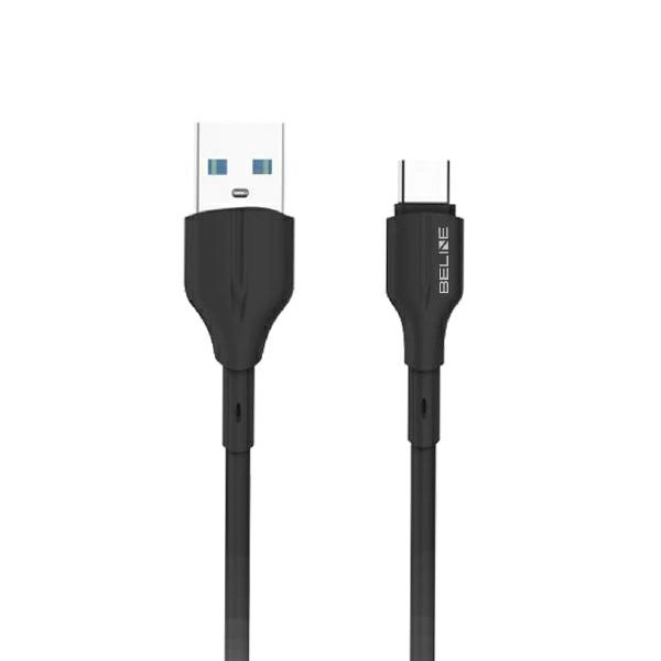 Kabel Beline USB-A do USB-C 25W 1m Czarny