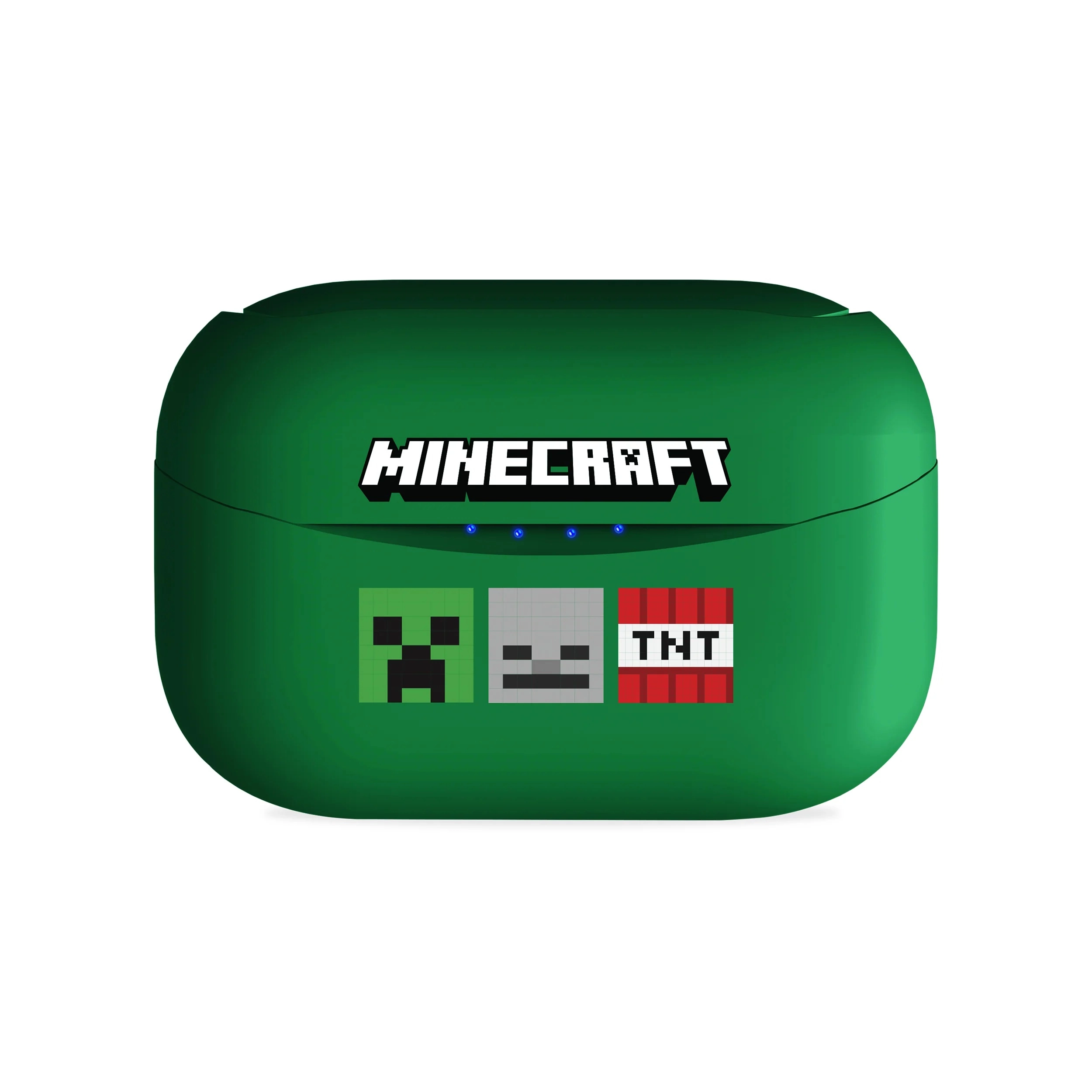 Słuchawki bezprzewodowe OTL Technologies Minecraft TWS Earphones Dla Dzieci Dokanałowe Bluetooth 5.3 Zielony